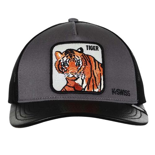 Gorra Para Caballero Kswiss Gris TIGRE