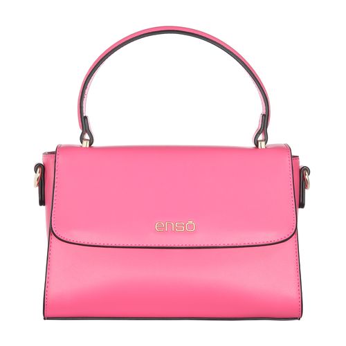 Bolso satchel para dama Enso rosa eb503hbp