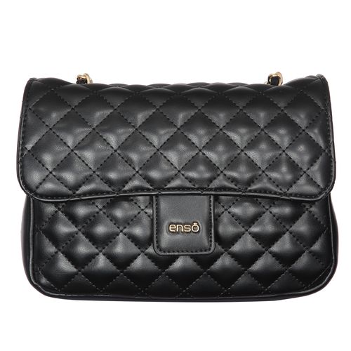 Bolso Crossbody Para Dama Enso Negro EB602CBB