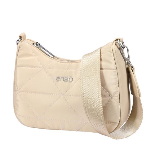 Bolso Crossbody Con Monedero Para Dama Enso Beige EB510CBBE