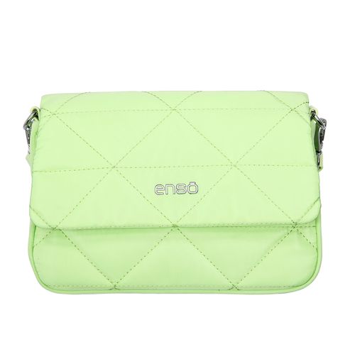 Bolso Crossbody Con Monedero Para Dama Enso Verde EB512CBG