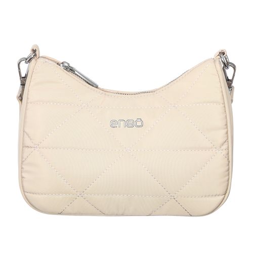 Bolso Crossbody Con Monedero Para Dama Enso Beige EB510CBBE