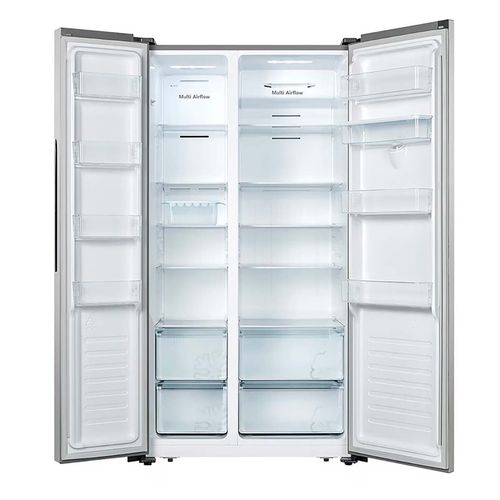 Refrigerador Dúplex De 18 Pies Hisense Inoxidable RS19N6WCX