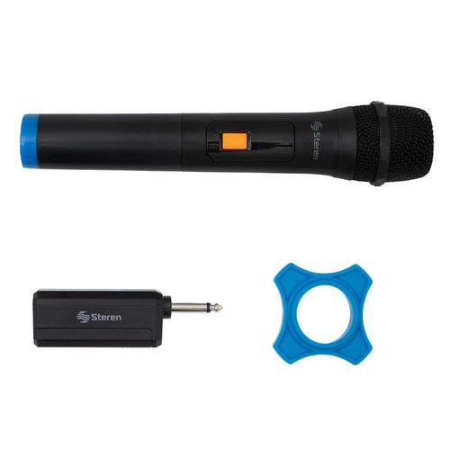 Micrófono inalámbrico Steren negro mic-284