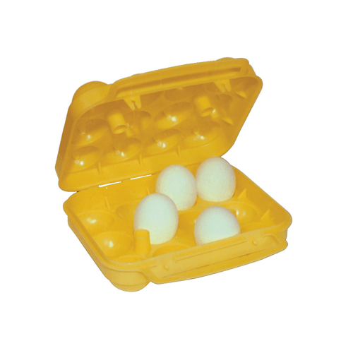 Caja de Almacenamiento para Huevos Coghlan's 12 Compartimentos Amarillo Mod.511A