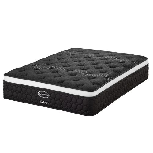 Colchón América evelyn con colchoneta euro top