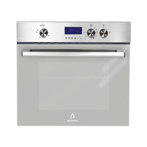 Horno a Gas / Eléctrico para Empotrar SILVER VORTEX de Acero Inoxidable