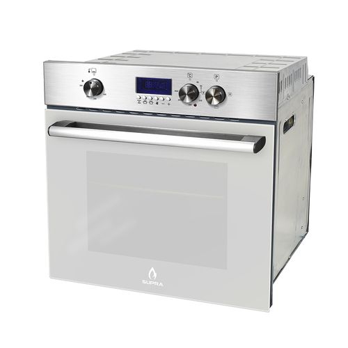 Horno a gas / Eléctrico para Empotrar silver vortex de acero Inoxidable