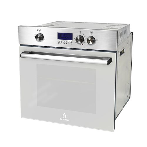 Horno a Gas / Eléctrico para Empotrar SILVER VORTEX de Acero Inoxidable