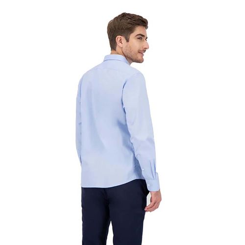 Camisa Casual Para Caballero Nautica Azul NJC-M-BA23-06