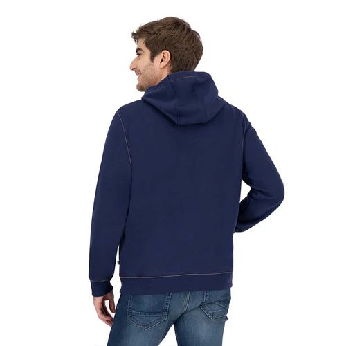 Sudadera Cerrada Para Caballero Nautica Azul Marino K36970