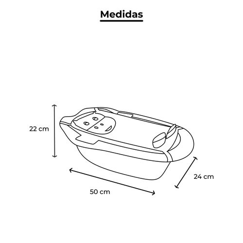 Bañera Jirafa Infanti 23AG142J