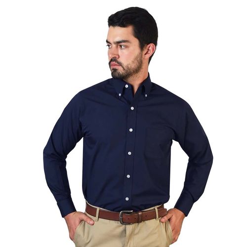 Camisa Casual Para Caballero Soul And Blues Marino A0045