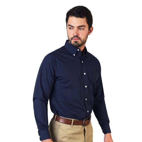 Camisa Casual Para Caballero Soul And Blues Marino A0045