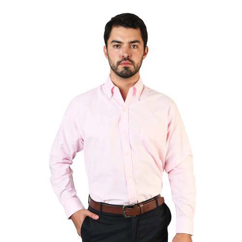 Camisa Casual Para Caballero Soul And Blues Rosa A0205