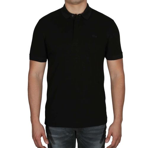 Playera tipo polo Lacoste negro para caballero PH5522-031