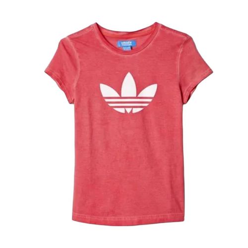 Playera para niña Adidas originals rosa aj0063