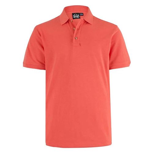 Playera Tipo Polo Para Caballero Soul And Blues Coral A0402
