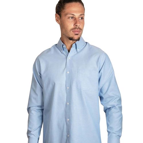 Camisa Soul And Blues azul para caballero A0076