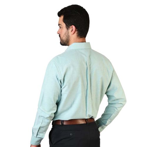 Camisa Casual Para Caballero Soul And Blues Verde A0206