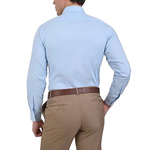 Camisa John Henry azul para caballero JV11B0006