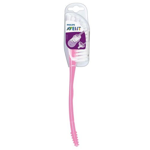 Cepillo Para Lavar Biberones Avent Rosa SCF145/07