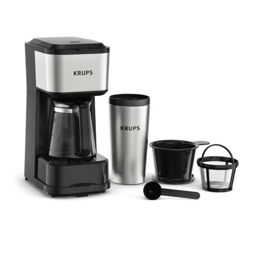 Cafetera Simply Brew Krups Negro KM207D50