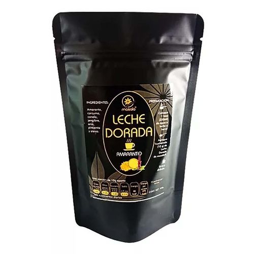 Bolsa de té leche dorada amaranto Masala ldam120
