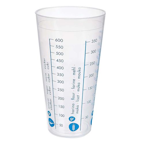 Vaso Graduado Metaltex Blanco 736200