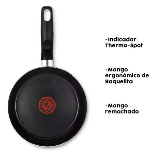 Sartén redondo 20 cm vital T-fal rojo 230900