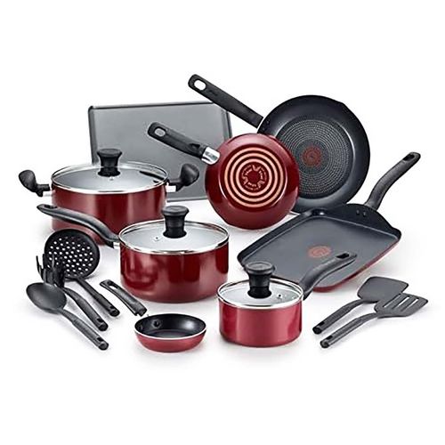 Batería De Cocina Culinare Tefal Rojo B060SG64