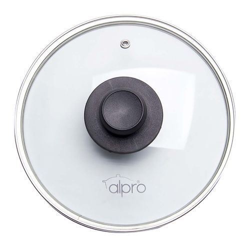 Tapa de cristal para sartén 30 cm Alpro traslúcido tapa30