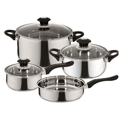 Batería de cocina 7 piezas Priminute negro veracruz