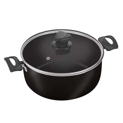 Olla con tapa vital T-fal negro 0390500vt