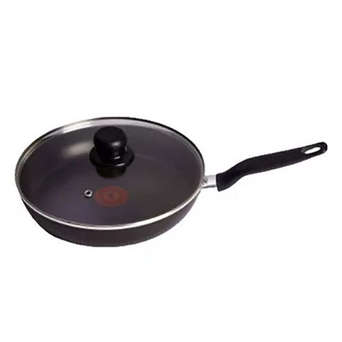 Sartén redondo con tapa vital T-fal negro 392000