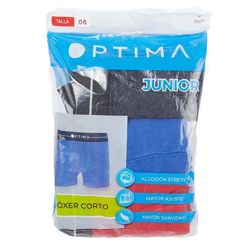 Paquete de boxer para niño Optima multicolor 36121