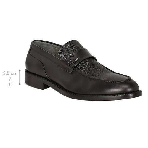 Zapato Casual Mocasín Para Caballero Franco Cuadra Negro Q92BUNI