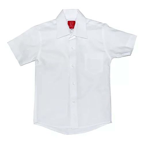 Camisa De Uniforme Para Niño Oscar Collection Blanco 20