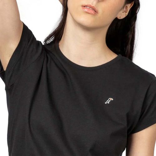 Playera Con Cuello Redondo Para Dama Tucane Negro AIR