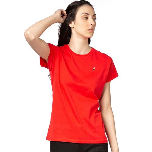 Playera Con Cuello Redondo Para Dama Tucane Rojo AIR