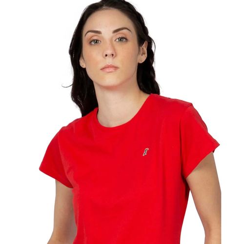 Playera Con Cuello Redondo Para Dama Tucane Rojo AIR