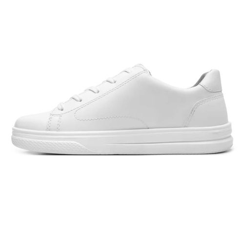Tenis escolar juvenil Flexi blanco 401911