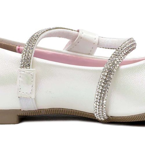 Zapato casual para niña Tropicana blanco 46018