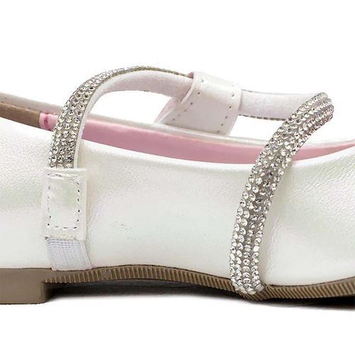 Zapato Casual Para Niña Tropicana Blanco 46018