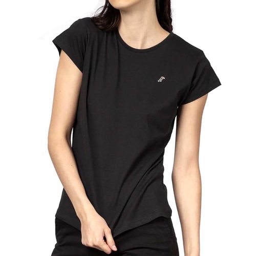 Playera Con Cuello Redondo Para Dama Tucane Negro AIR