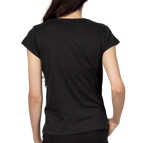 Playera Con Cuello Redondo Para Dama Tucane Negro AIR