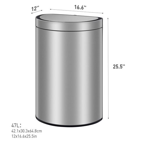 Bote de Basura EKO Mirage Sensor 47L