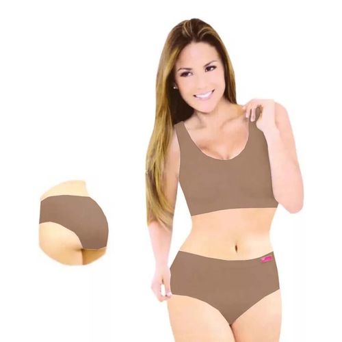 Panty Completa Para Dama Body Siluette Beige 4425