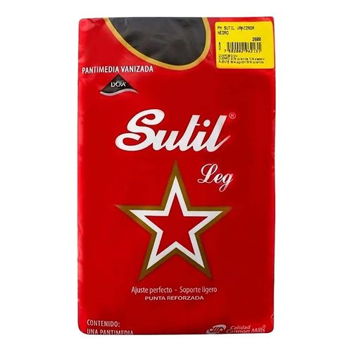 Protectopie Para Dama Sutil Vanizada Negro 2615