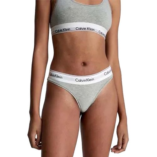 Tanga Para Dama Calvin Klein Gris F3786-020